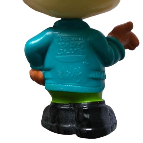 Burger Kids Club Glo Troll JAWS Doll Green Hair Vintage 1993 Meal Toy Retro - Picture 12 of 16